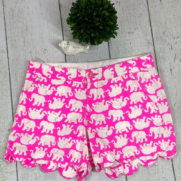 Lilly Pulitzer Pants - Lilly Pulitzer Buttercup Shorts Size 00